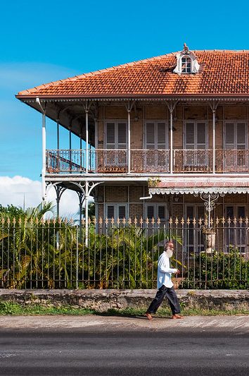 The Colonial House at Zévallos - Le Moule in Guadeloupe