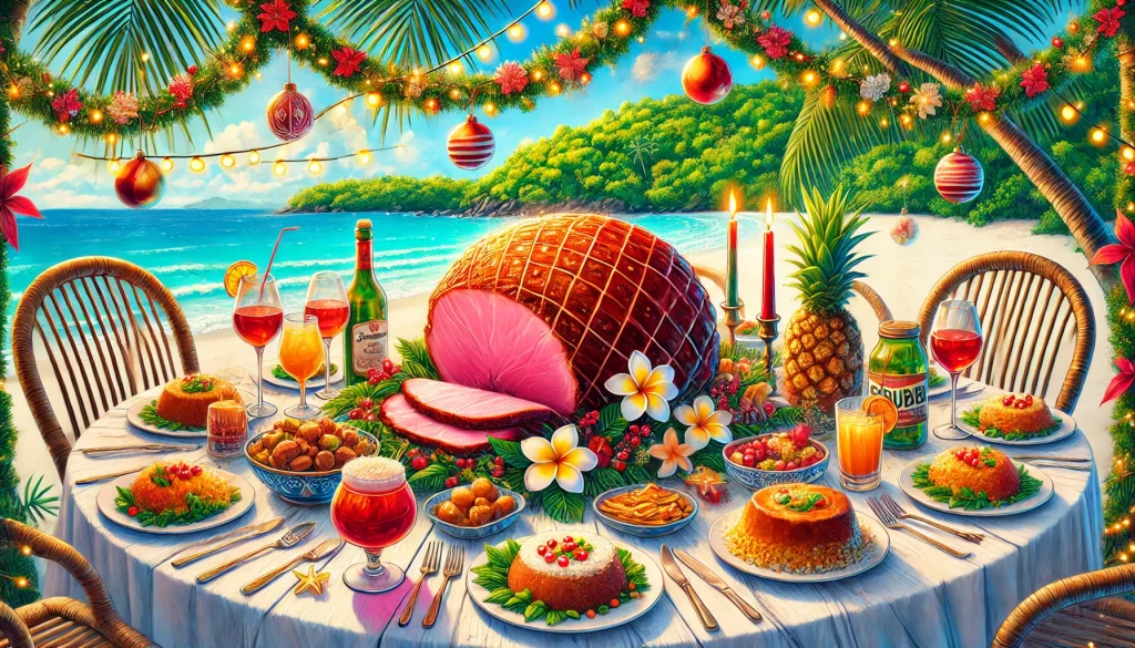 meal-of-feast-guadeloupe-traditional-dining