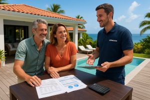 rentabilité location saisonnière villa guadeloupe