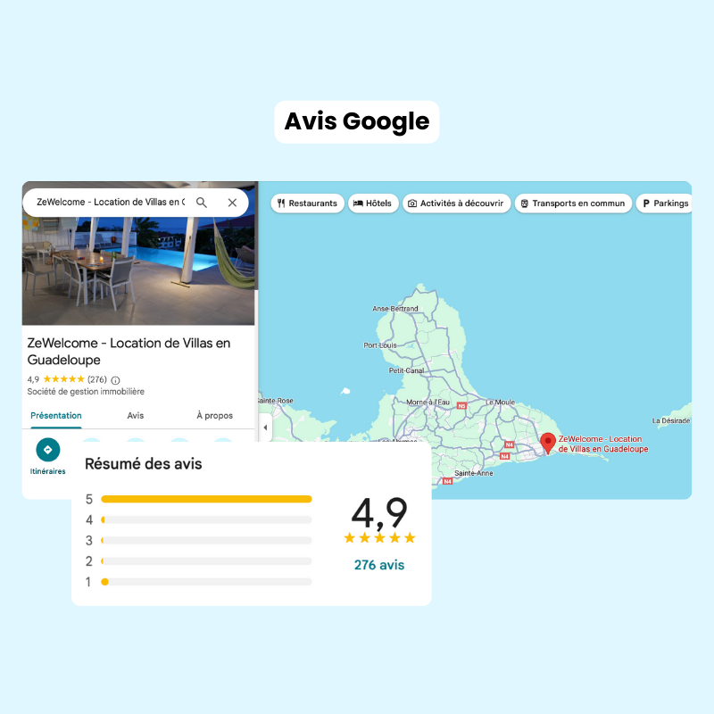 Verified reviews of ZeWelcome guadeloupe
